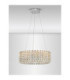 Celysia Pendant Ceiling Light Chrome Triac Dimmable LED 47W 3682lm 3500K-4