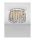 Celysia Ceiling Light Chrome Triac Dimmable LED 34W 2358lm 3500K-4