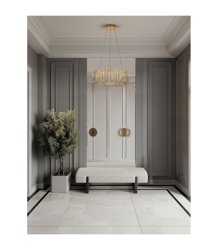 Celysia Pendant Ceiling Light Platinum Gold Triac Dimmable LED 47W 3682lm 3500K-2