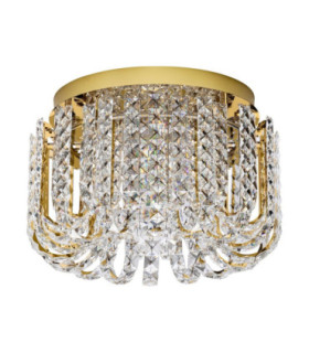 Celysia Ceiling Light Platinum Gold Triac Dimmable LED 34W 2358lm 3500K-1