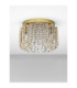 Celysia Ceiling Light Platinum Gold Triac Dimmable LED 34W 2358lm 3500K-3