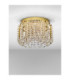 Celysia Ceiling Light Platinum Gold Triac Dimmable LED 34W 2358lm 3500K-4