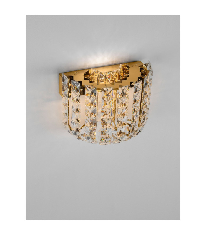 Celysia Wall Lamp Platinum Gold LED 12W 804lm 3500K-9