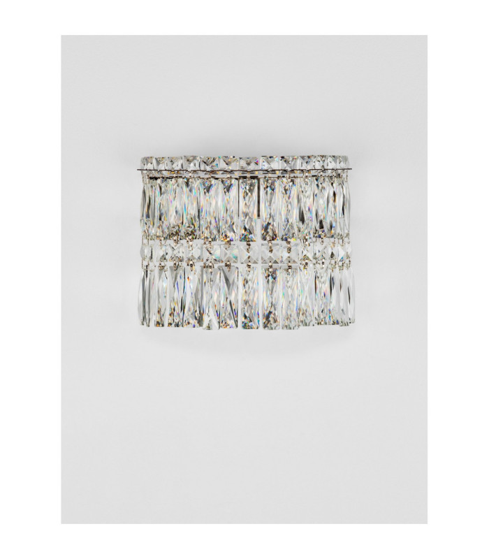 Nuvia Wall Lamp Chrome Triac Dimmable LED 12W 840lm 3500K-3