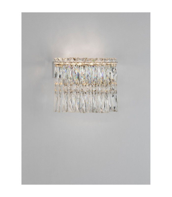 Nuvia Wall Lamp Chrome Triac Dimmable LED 12W 840lm 3500K-7
