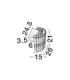 Nuvia Wall Lamp Chrome Triac Dimmable LED 12W 840lm 3500K-9