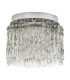 Nuvia Ceiling Light Chrome Triac Dimmable LED 28W 1680lm 3500K-1
