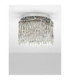 Nuvia Ceiling Light Chrome Triac Dimmable LED 28W 1680lm 3500K-3