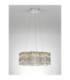 Nuvia Pendant Ceiling Light Chrome Triac Dimmable LED 34W 2040lm 3500K-4