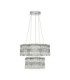 Nuvia Pendant Ceiling Light Chrome Triac Dimmable LED 56W 4119lm 3500K-1
