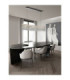 Nuvia Bar Pendant Ceiling Light Chrome Triac Dimmable LED 34W 2619lm 3500K-2