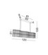 Nuvia Bar Pendant Ceiling Light Chrome Triac Dimmable LED 34W 2619lm 3500K-6