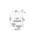 Crista Pendant Ceiling Light Black Triac Dimmable LED 84W 4175lm 3500K-7