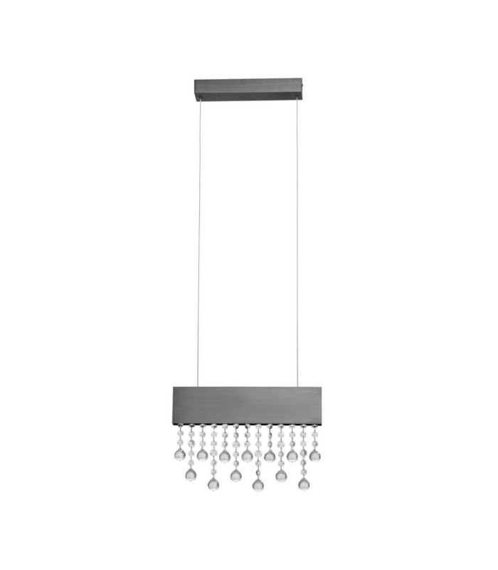 Crista Pendant Ceiling Light Black Triac Dimmable LED 20W 1049lm 3500K-1