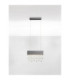 Crista Pendant Ceiling Light Black Triac Dimmable LED 20W 1049lm 3500K-4