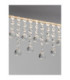 Crista Pendant Ceiling Light Black Triac Dimmable LED 20W 1049lm 3500K-5