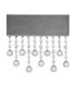Crista Wall Lamp Black Triac Dimmable LED 15W 742lm 3500K-1