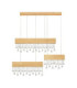 Crista Pendant Ceiling Light Brushed Gold Triac Dimmable LED 84W 4175lm 3500K-1