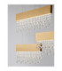 Crista Pendant Ceiling Light Brushed Gold Triac Dimmable LED 84W 4175lm 3500K-5