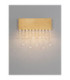 Crista Wall Lamp Brushed Gold Triac Dimmable LED 15W 742lm 3500K-2