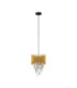 Magnolia Pendant Ceiling Light Sandy Black Gold E14 1x5W Crystals: 12 cm: 16pcs 9.8 cm: 16pcs-1