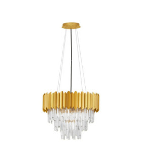Magnolia Pendant Ceiling Light Gold E14 6x5W-1