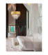 Magnolia Pendant Ceiling Light Gold E14 6x5W-2