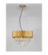 Magnolia Pendant Ceiling Light Gold E14 6x5W-3