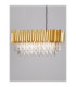 Magnolia Pendant Ceiling Light Gold E14 5x5W-2