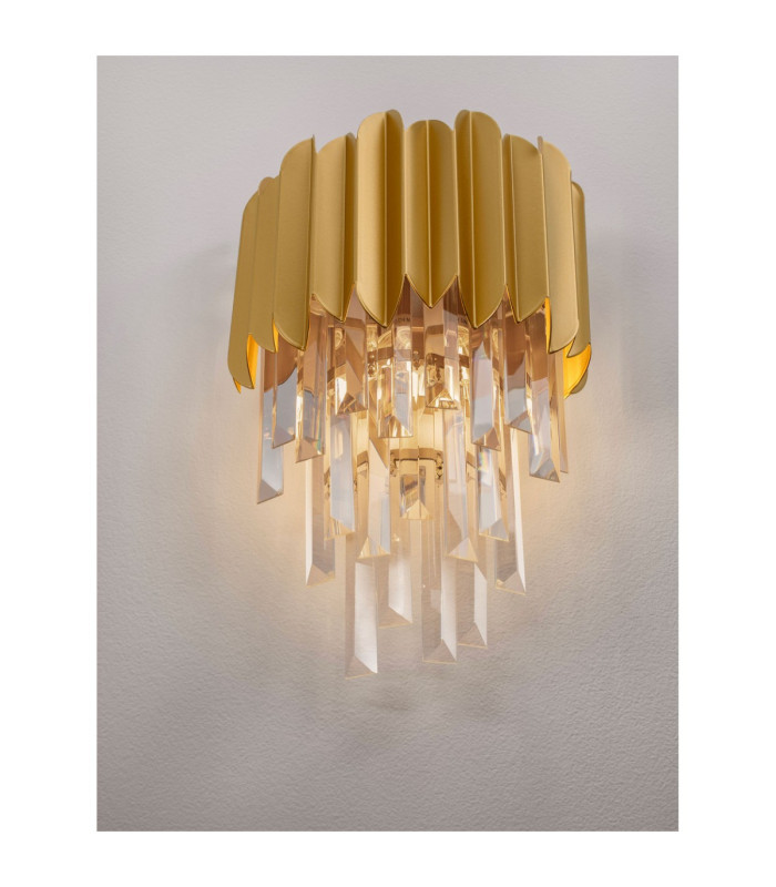 Magnolia Wall Lamp Gold E14 2x5W-5