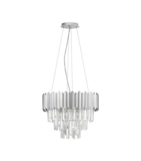 Magnolia Pendant Ceiling Light Chrome E14 6x5W-1