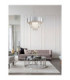 Magnolia Pendant Ceiling Light Chrome E14 6x5W-2