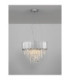 Magnolia Pendant Ceiling Light Chrome E14 6x5W-4