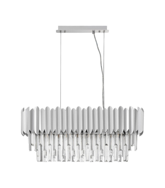Magnolia Pendant Ceiling Light Chrome E14 5x5W-1