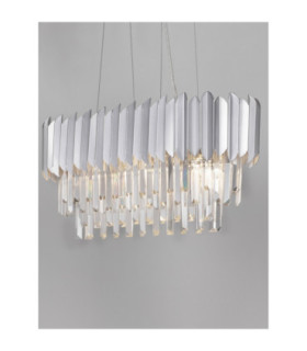 Magnolia Pendant Ceiling Light Chrome E14 5x5W-2