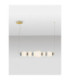 Palo Bar Pendant Ceiling Light Dark Brown Grey Blue Glossy Gold Triac Dimmable LED 28W 1680lm 3000K-4