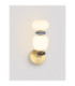 Palo Wall Lamp Dark Brown Grey Blue Glossy Gold Triac Dimmable LED 12W 720lm 3000K-7