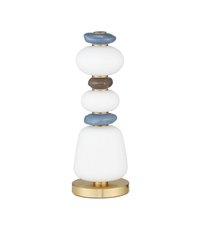 Palo Table Lamp Dark Brown Grey Blue Glossy Gold Touch Dimmable LED 23W 1380lm 3000K-1