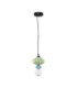 Oneta Slim Pendant Ceiling Light Sage Green Blue Matt Black Triac Dimmable LED 8W 520lm 3000K-1