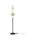 Oneta Floor Lamp Sage Pink Green Matt Black Dimmable LED 19W 1140lm 3000K-1