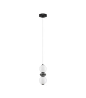 Pallina Slim Pendant Ceiling Light Dark Grey Matt Black Triac Dimmable LED 10W 600lm 3000K-1