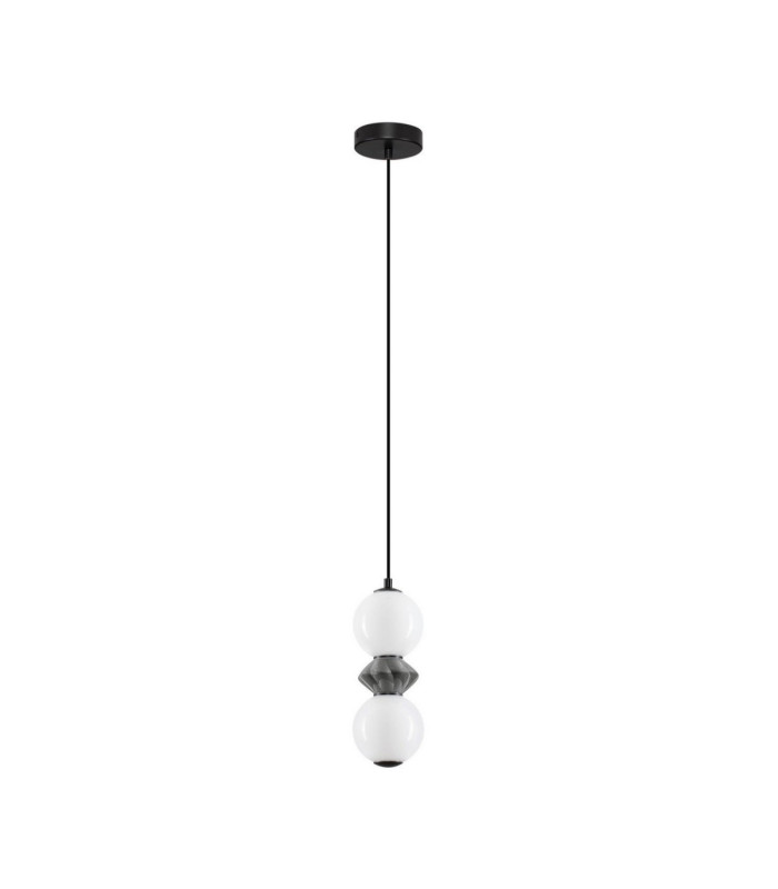 Pallina Slim Pendant Ceiling Light Dark Grey Matt Black Triac Dimmable LED 10W 600lm 3000K-1