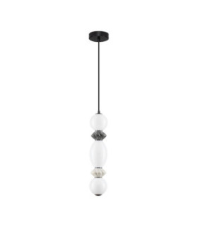 Pallina Slim Pendant Ceiling Light Dark Grey Light Grey Matt Black Triac Dimmable LED 14W 840lm 3000K-1