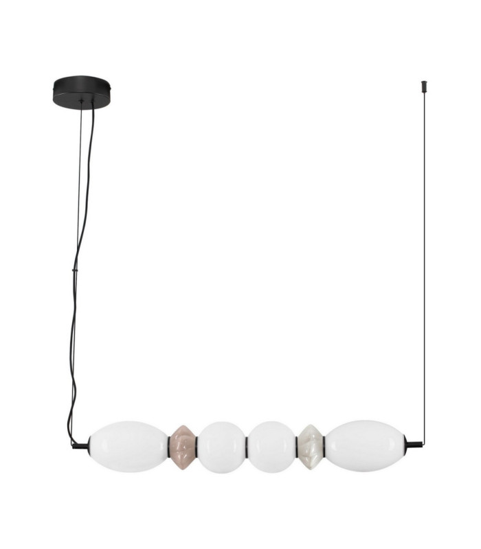 Pallina Bar Pendant Ceiling Light Mocha Light Grey Matt Black Triac Dimmable LED 28W 1680lm 3000K-1