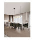 Pallina Bar Pendant Ceiling Light Mocha Light Grey Matt Black Triac Dimmable LED 28W 1680lm 3000K-2