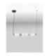 Pallina Bar Pendant Ceiling Light Mocha Light Grey Matt Black Triac Dimmable LED 28W 1680lm 3000K-3