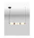 Pallina Bar Pendant Ceiling Light Mocha Light Grey Matt Black Triac Dimmable LED 28W 1680lm 3000K-4