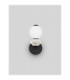 Pallina Globe Wall Lights Light Grey Matt Black Triac Dimmable LED 6W 360lm 3000K-3