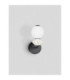 Pallina Globe Wall Lights Light Grey Matt Black Triac Dimmable LED 6W 360lm 3000K-6
