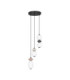 Pallina Cluster Pendant Ceiling Light Mocha Light Grey Dark Grey Matt Black Triac Dimmable LED 20W 1200lm 3000K-1